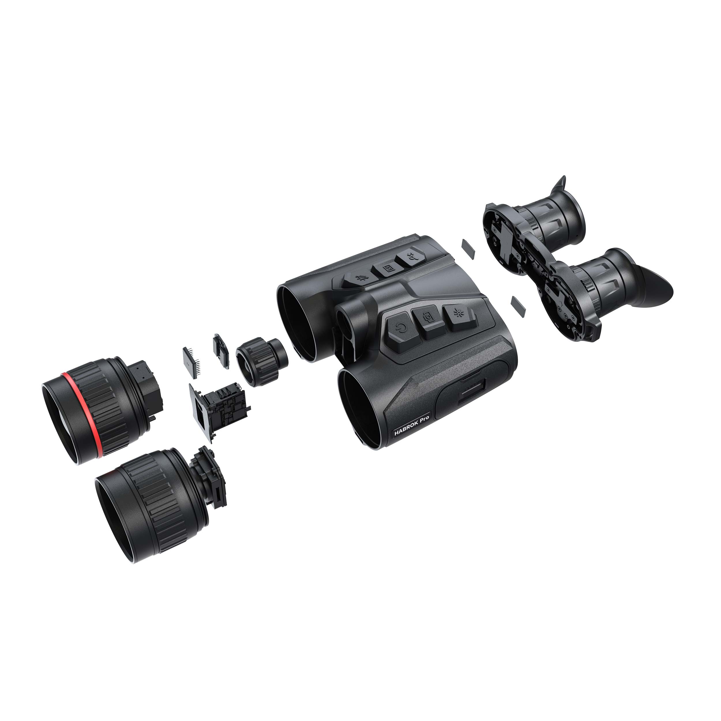 Lornetka multispektralna Hikmicro Habrok Pro HX60LS LRF + dwa iluminatory 850/940 nm - obrazek 7