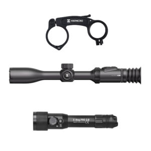 Celownik noktowizyjny Hikmicro Alpex PRO z uchwytem pod IR + iluminator laserowy X-hog Pro v2 940/850 nm
