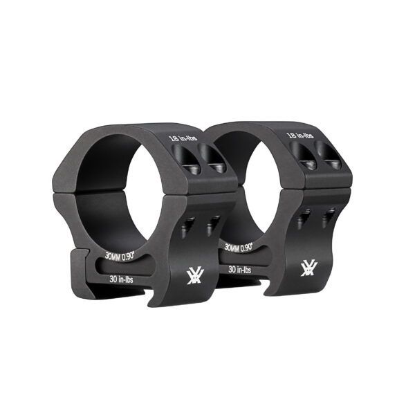 Montaż Vortex Pro Ring na szynę Weaver 30mm niski