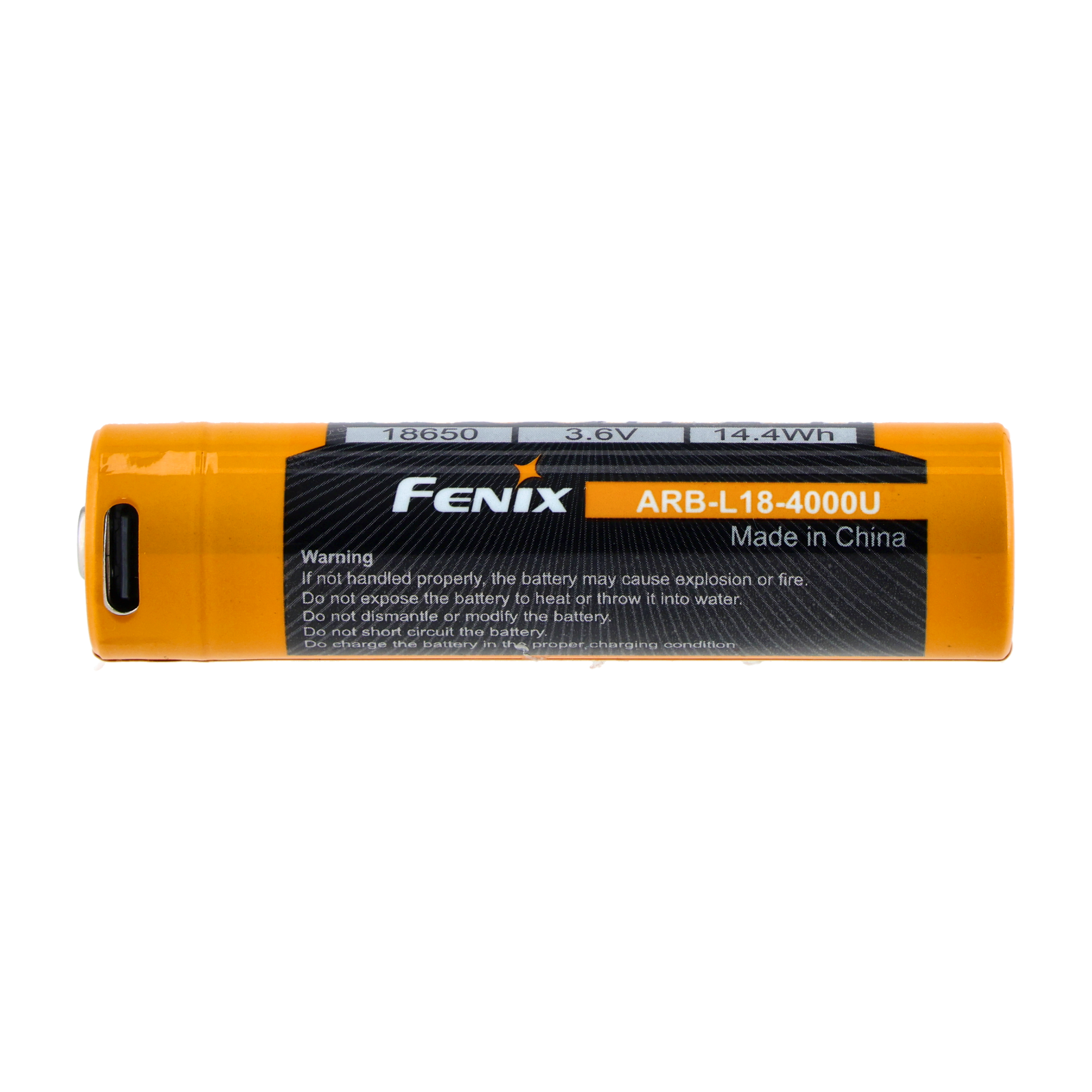 Akumulator Fenix USB ARB-L18U 18650 4000 mAh 3,6V - obrazek 4